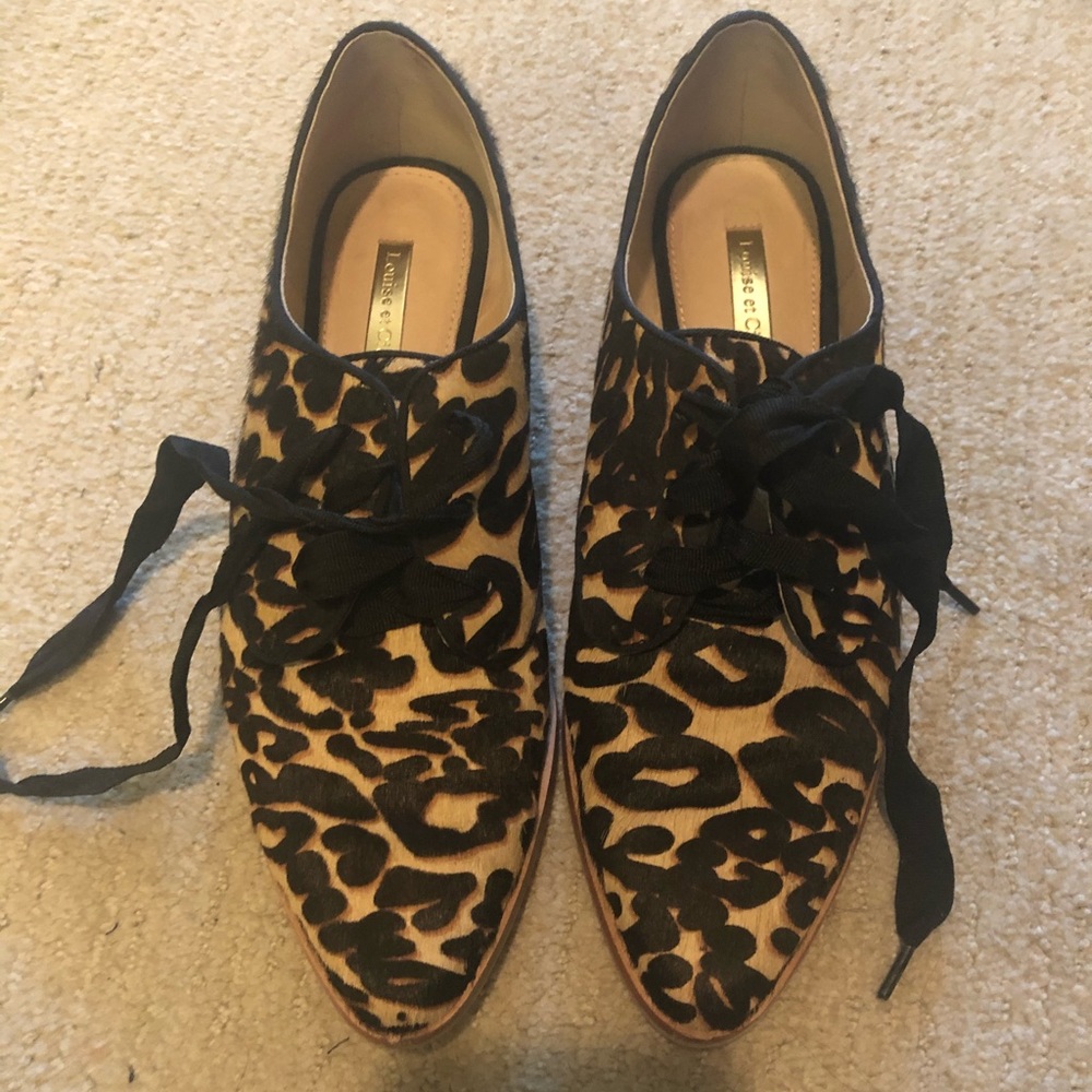 Leopard tied shoes - Picture 2 of 4